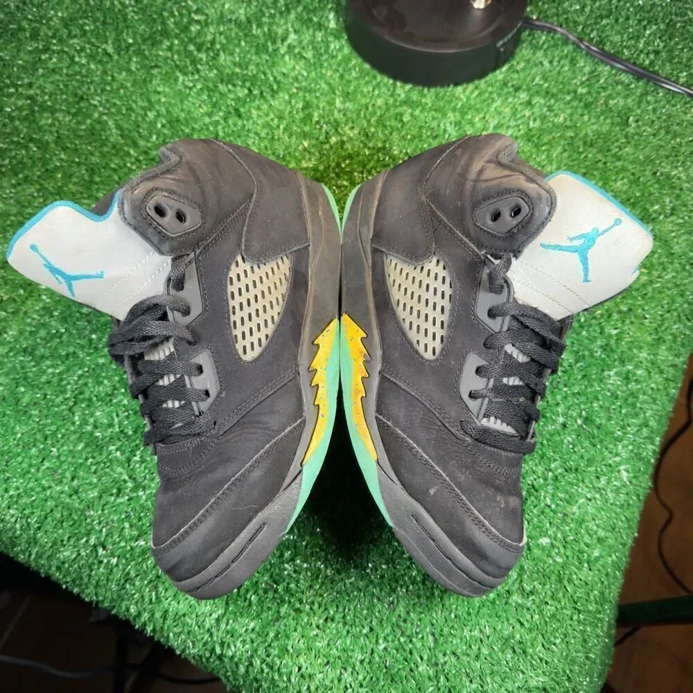 JORDAN 5 RETRO AQUA GS - Kids Sneakers Shoes - SIZE 3Y